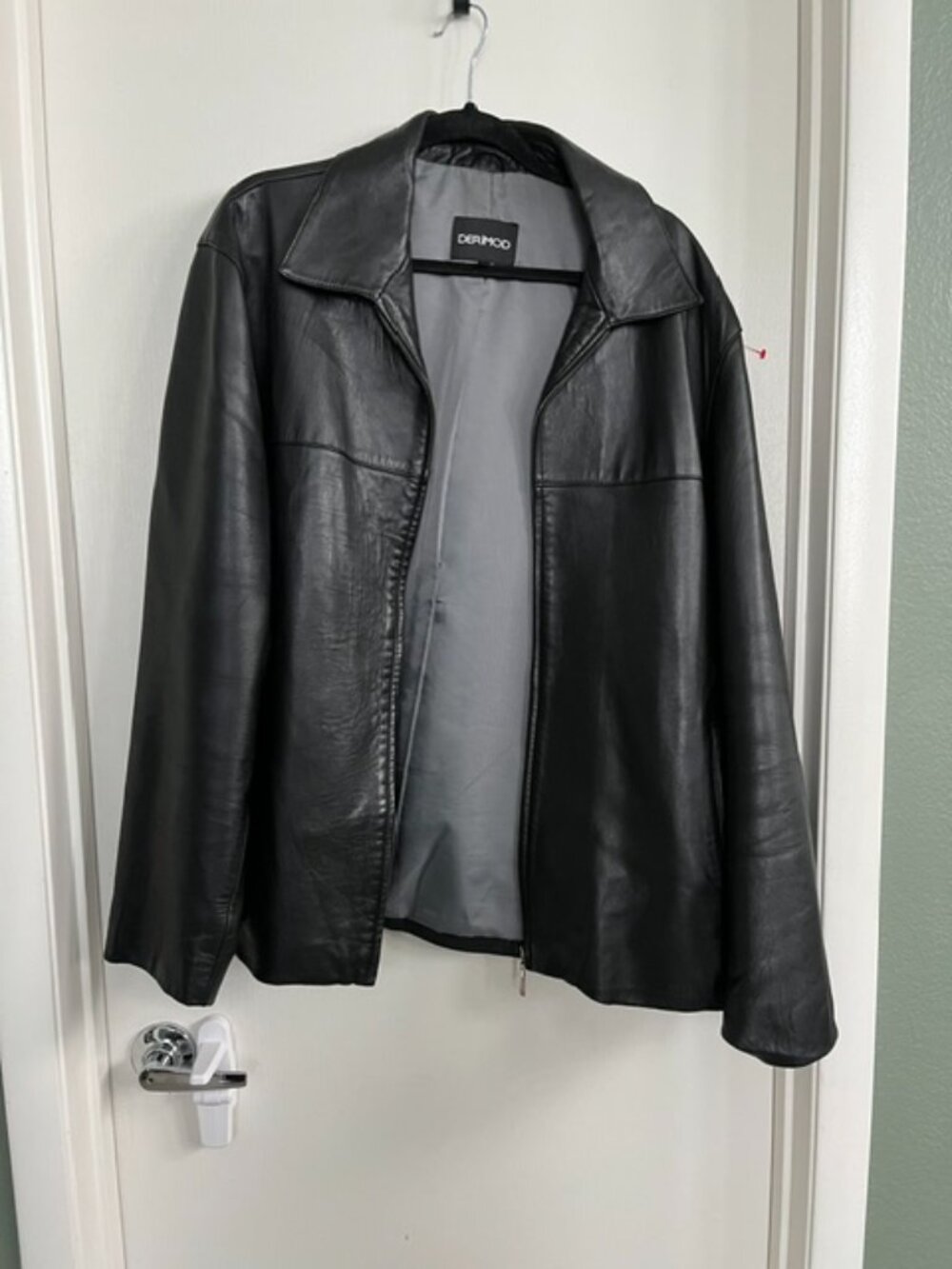 Derimod Leather Jacket XL - Picture 4 of 7